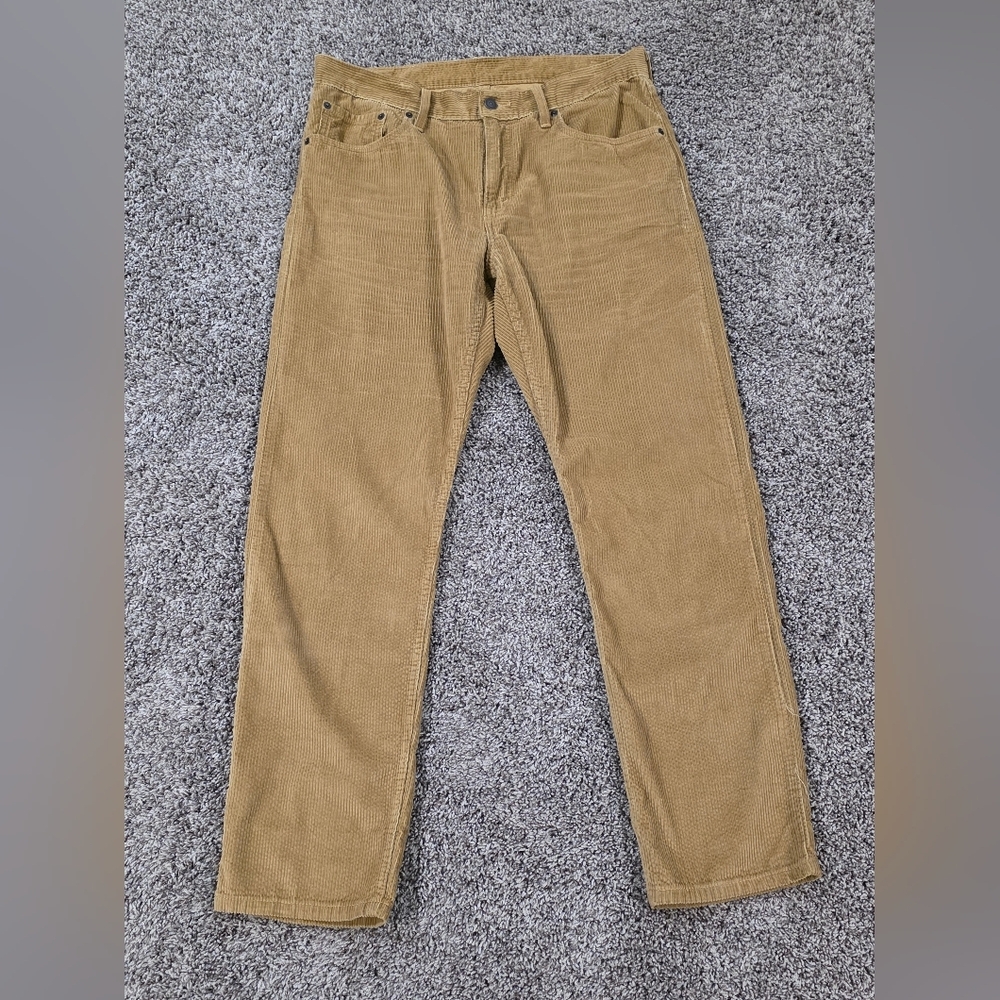 Levi's Men's Brown Corduroy Trousers Size 31/30 - Picture 3 of 4